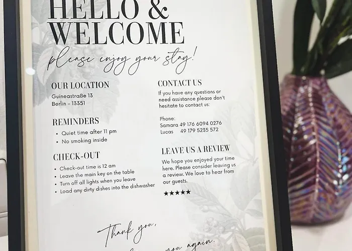 01 Bedroom In Mitte-up To 5 People-private Free Parking * Berlino