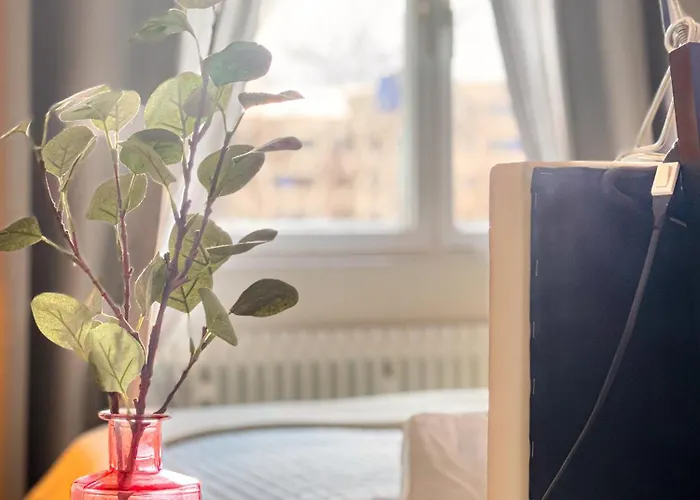 01 Bedroom In Mitte-up To 5 People-private Free Parking *