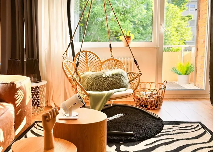 01 Bedroom In Mitte-up To 5 People-private Free Parking *